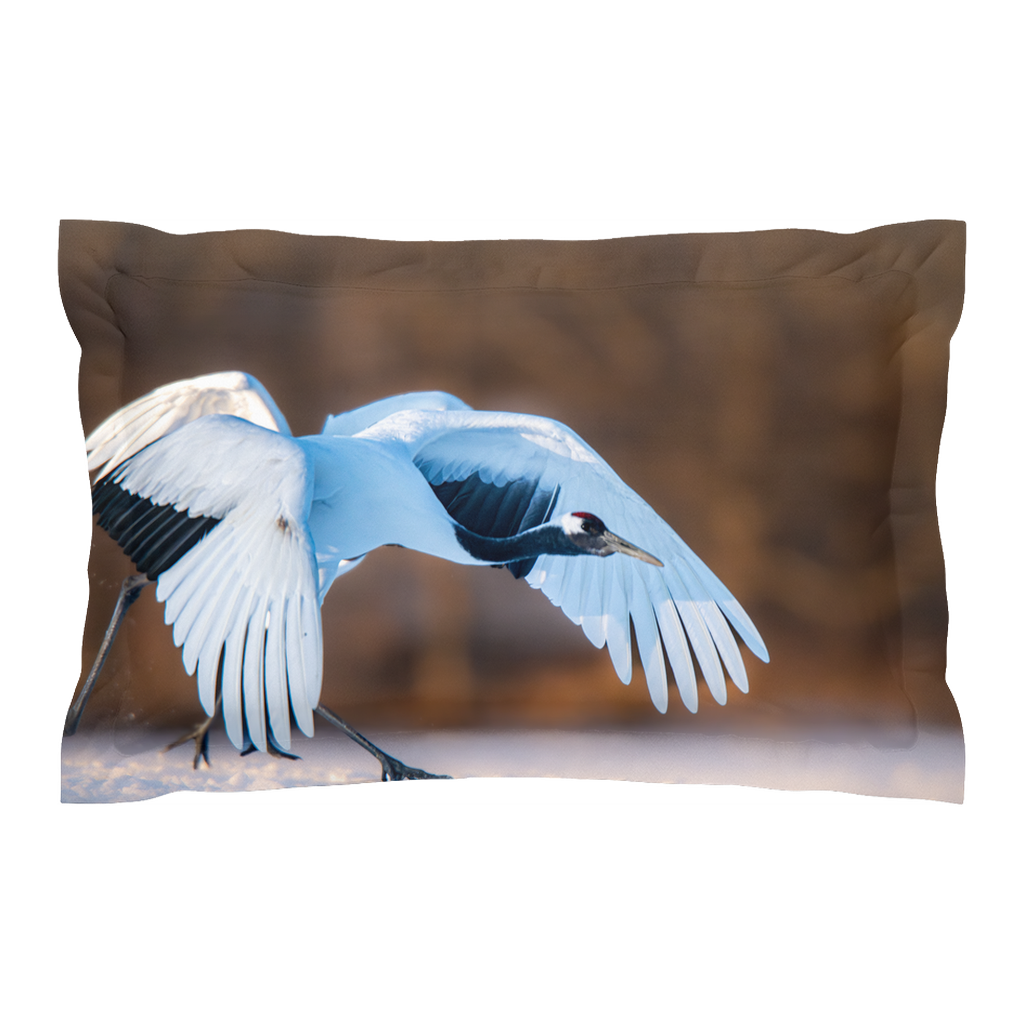 Pillow cover - Elegant Flight (Right)