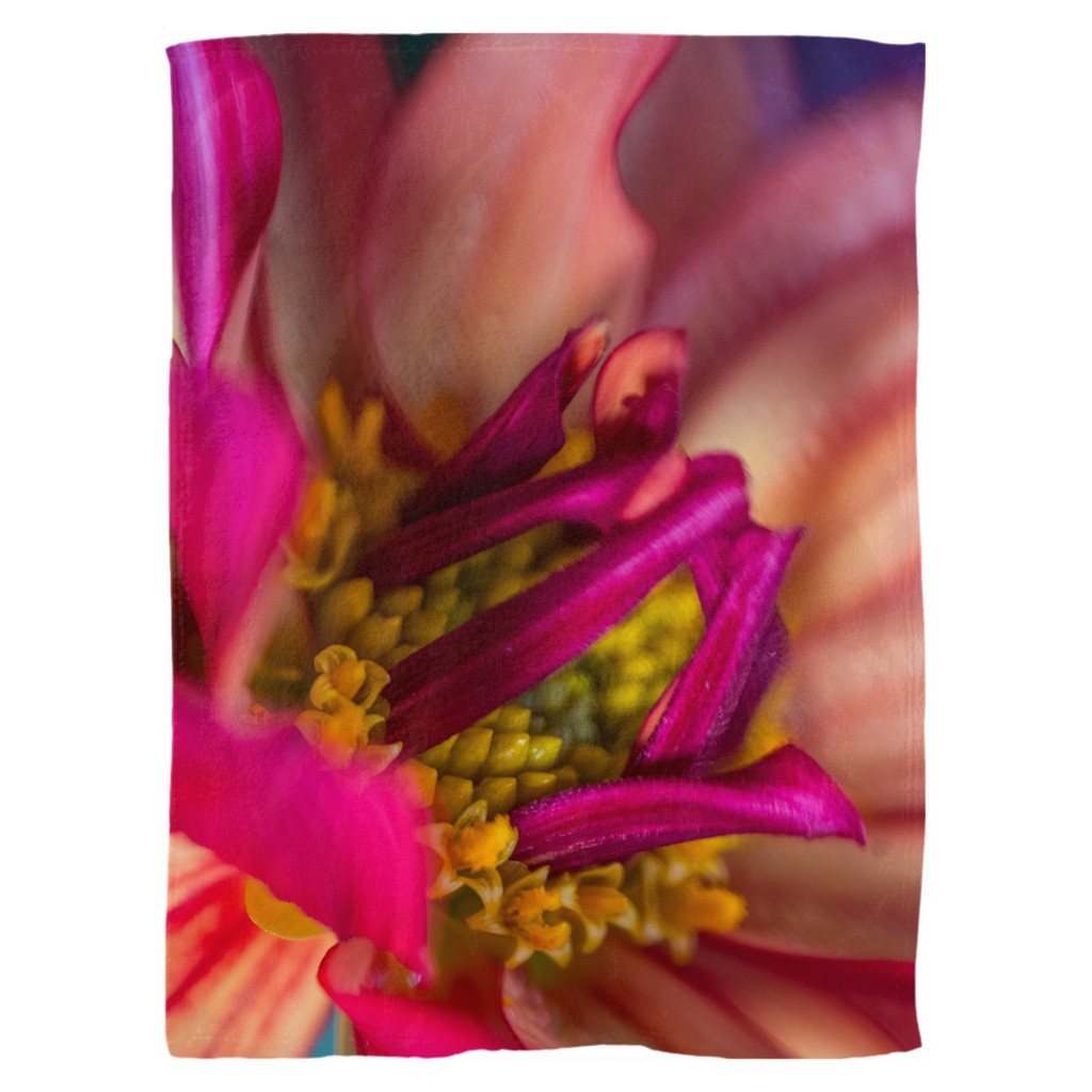 Fleece Blanket - Radiant Blossom