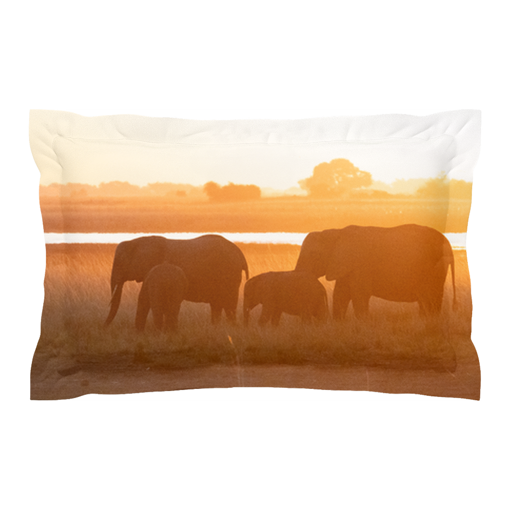 Pillow cover - Sunset Serenity (Right)