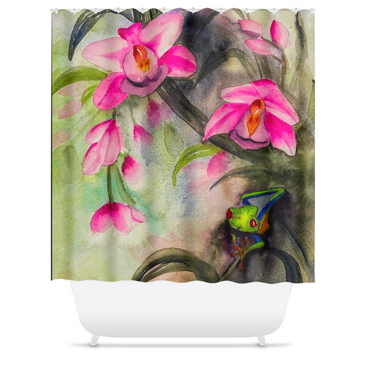 Shower curtain - Rainforest Reverie