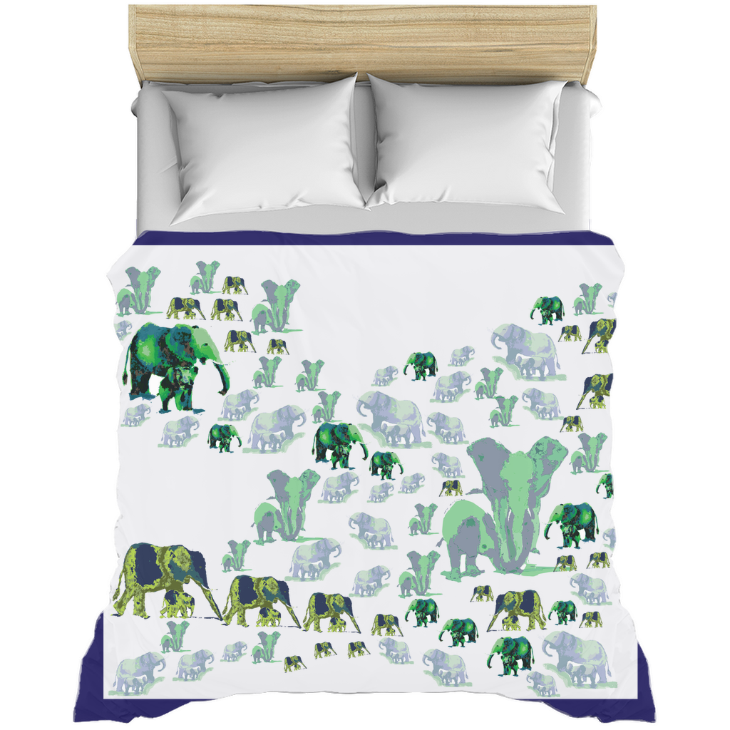 Premium Elephant Love Duvet Cover Set