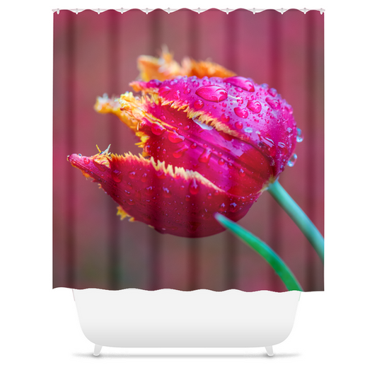 Shower curtain - Vibrant Bloom