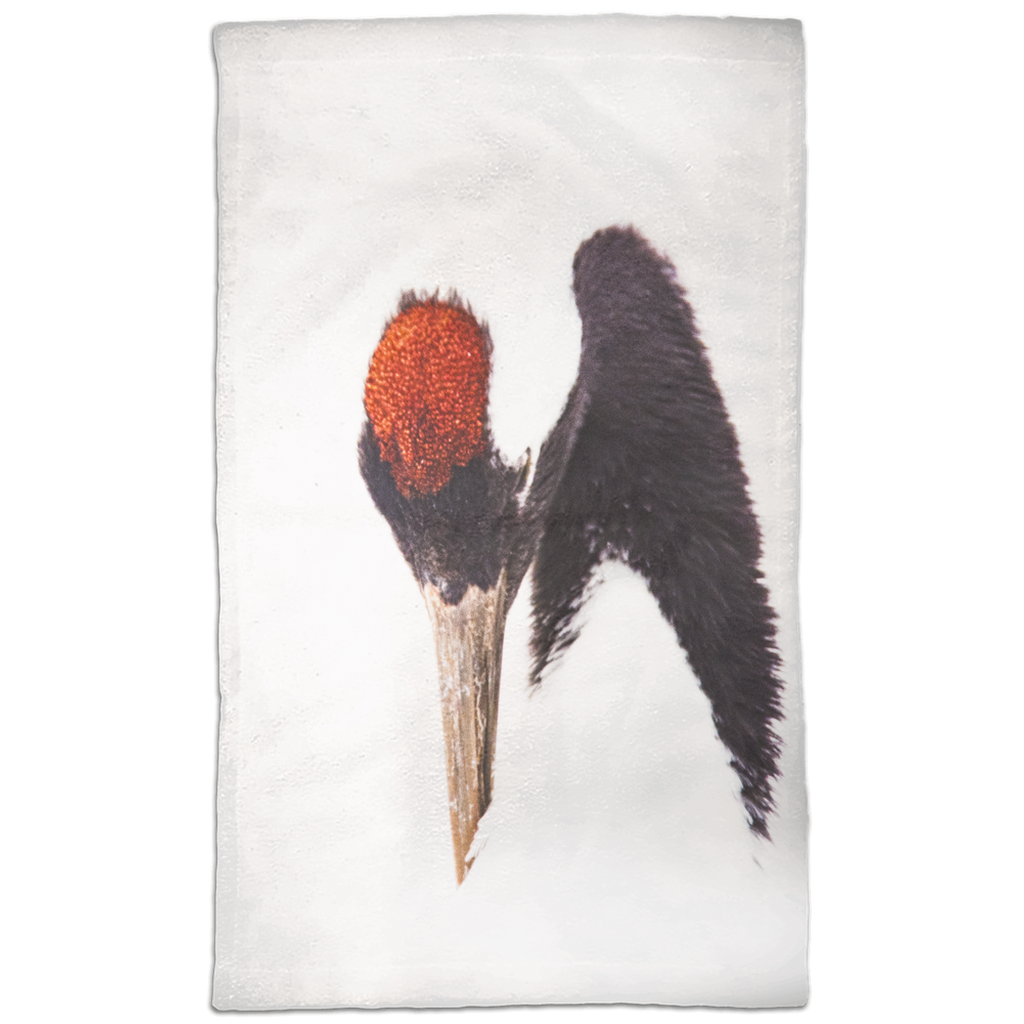 Hand Towel - Graceful Crane