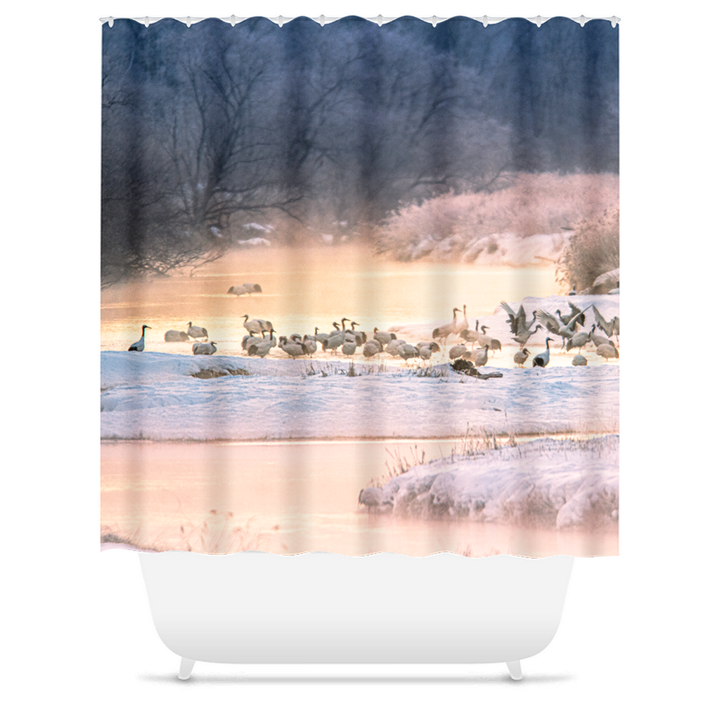 Shower Curtain - Golden Dawn