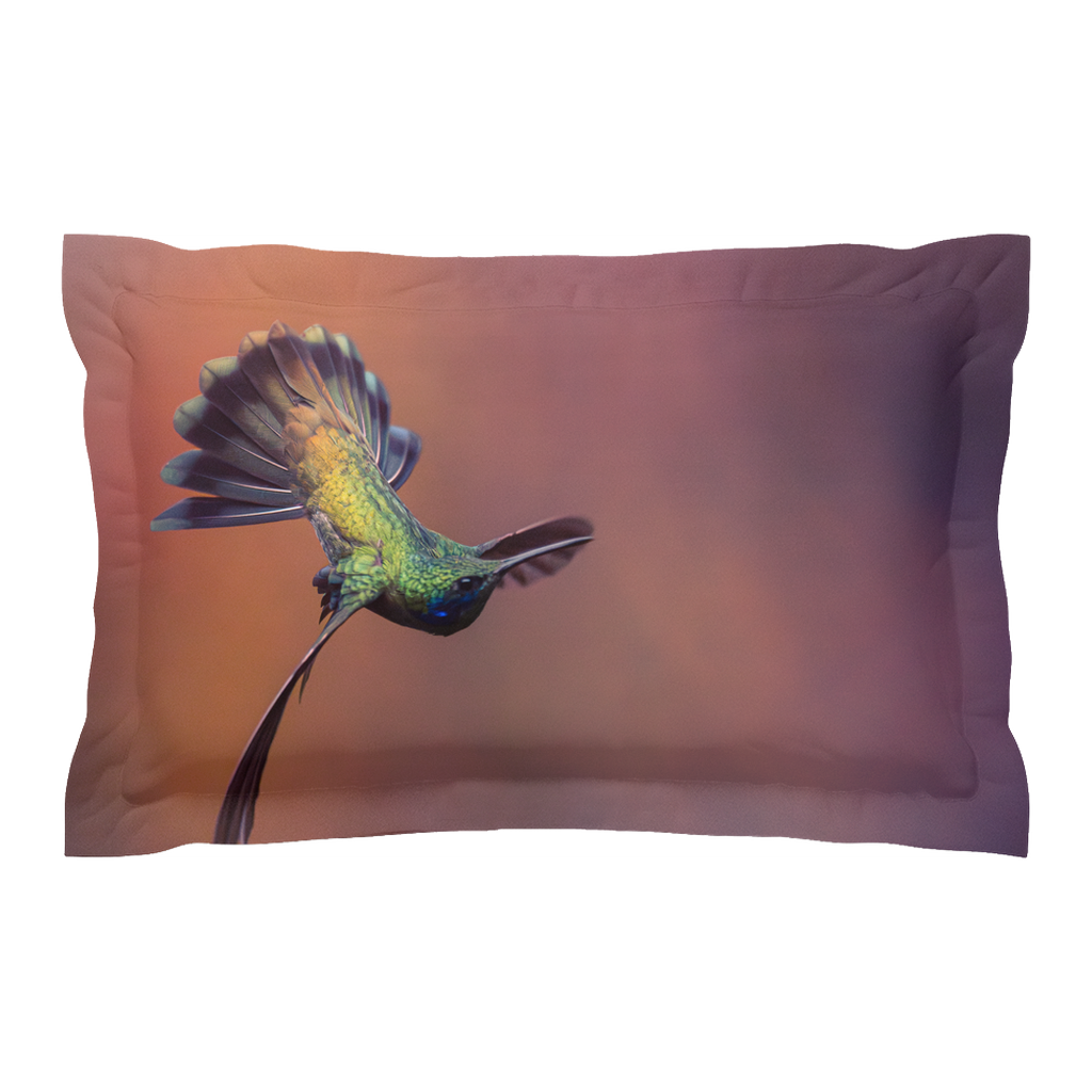 Pillow cover - Flight Fantasia (Left)