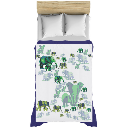 Premium Elephant Love Duvet Cover Set