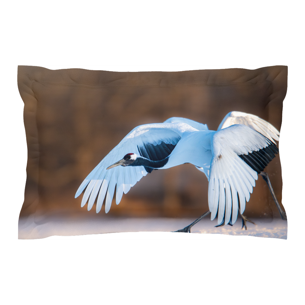 Pillow cover - Elegant Flight (Left)