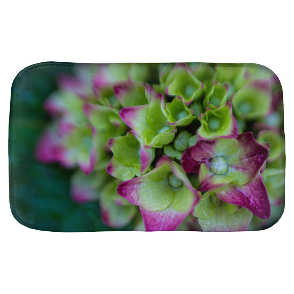 Bath mat - Wild Hydrangea Dreams