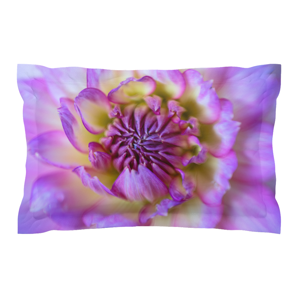 Pillow cover - Pink Petal Symphony (Right)