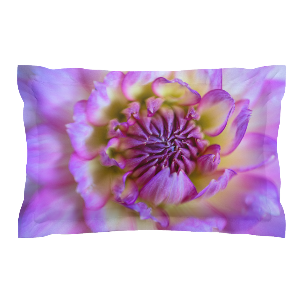 Pillow cover - Pink Petal Symphony (Left)