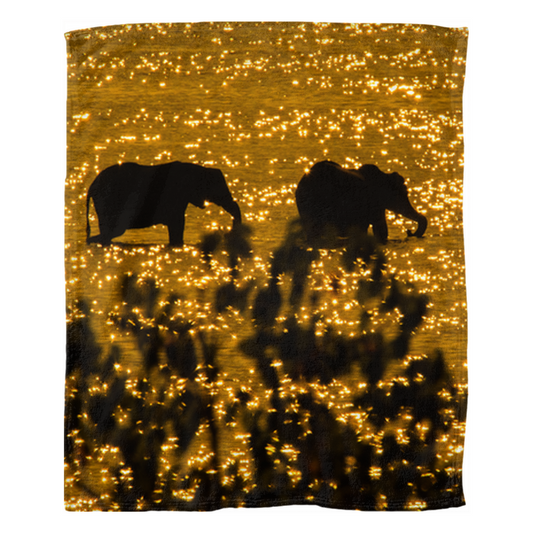 Fleece Blanket - Golden Crossing