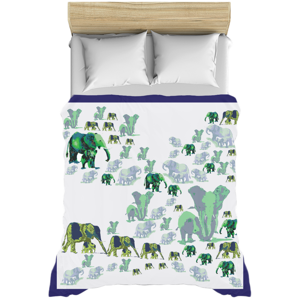 Premium Elephant Love Duvet Cover Set