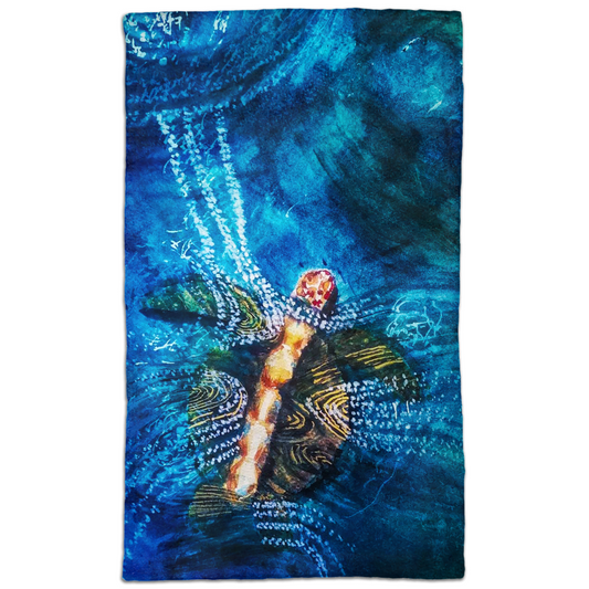 Hand Towel - Turquoise Tranquility