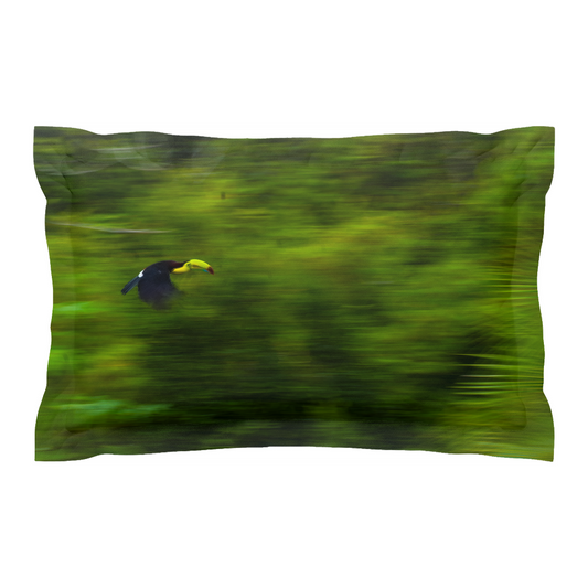 Pillow cover - Flight Fantasia (Left)