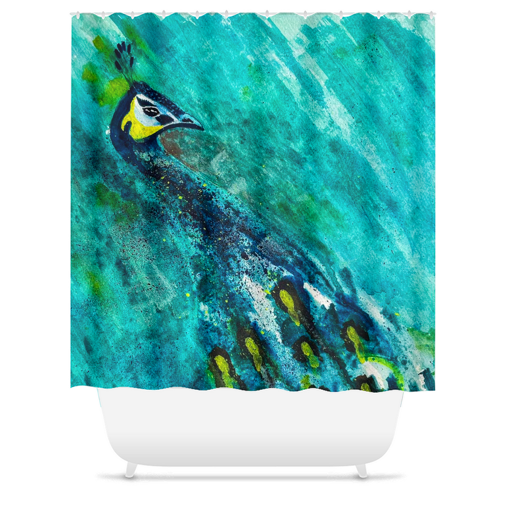 Shower curtain - Java Splendor