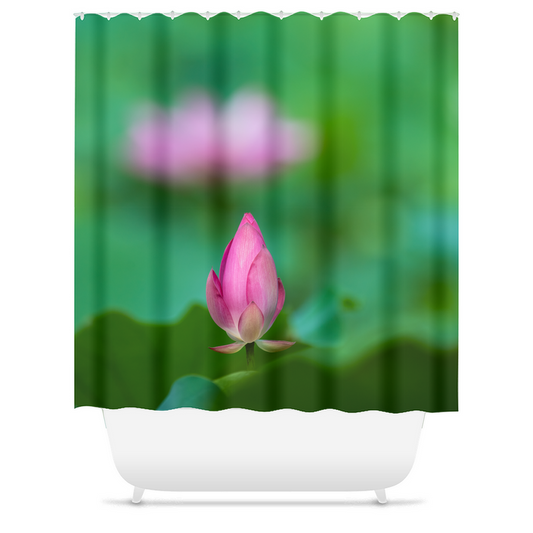 Shower Curtain - Lotus Serenity