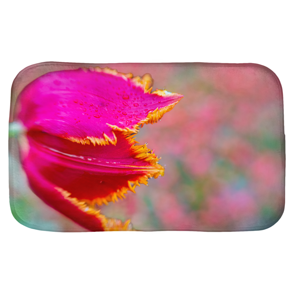 Bath mat - Rain-kissed Tulip