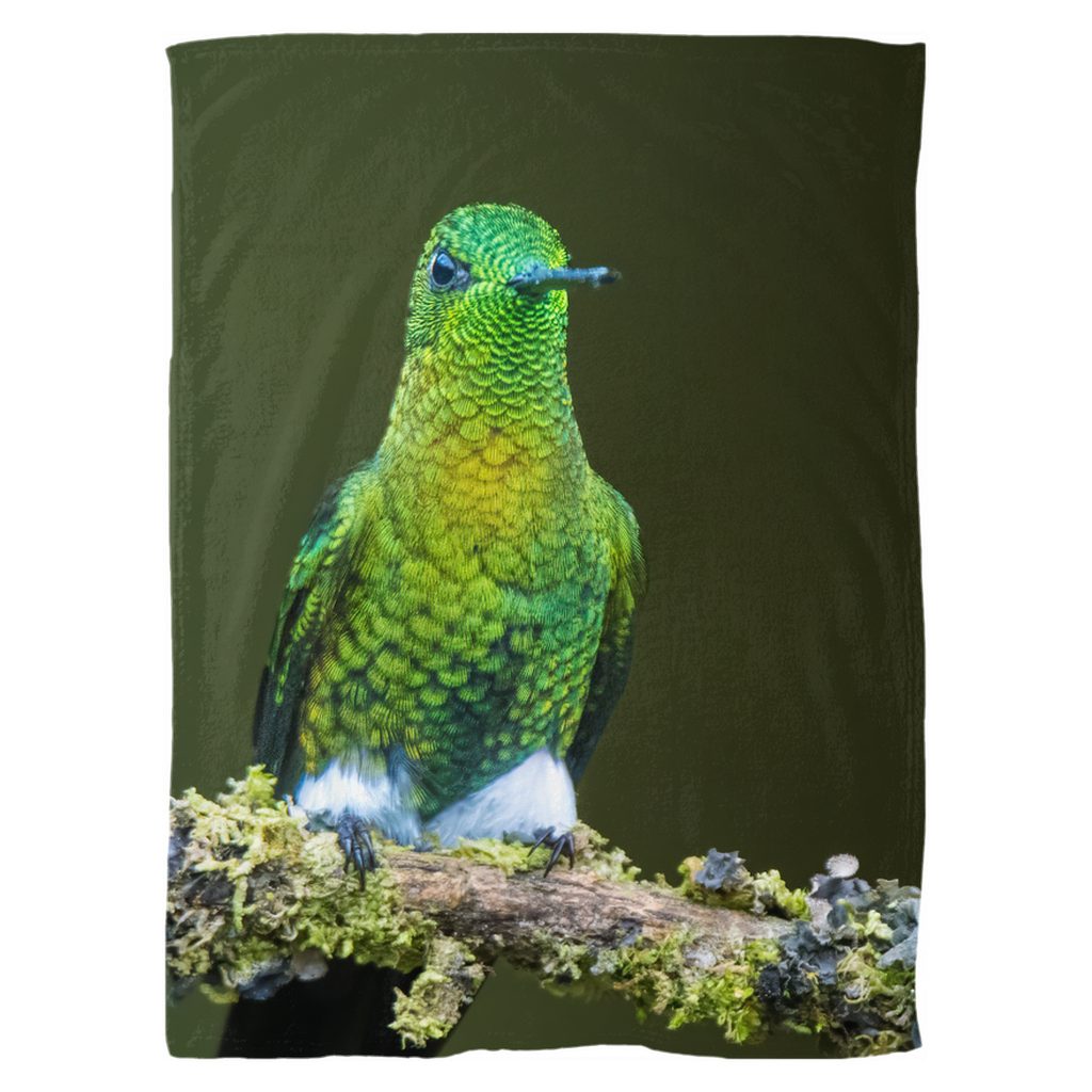 Fleece Blanket - Emerald Serenity