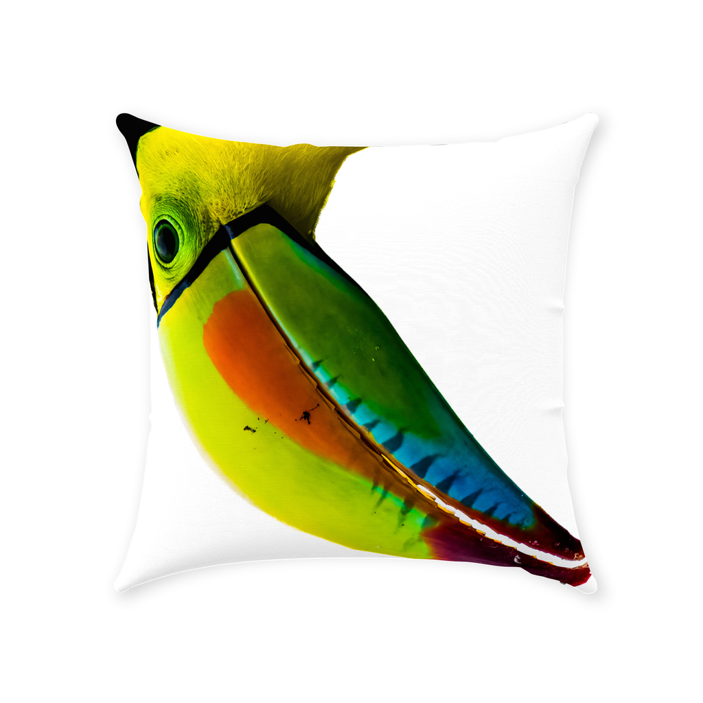 Pillow (Cotton) - Toucan's Reflection